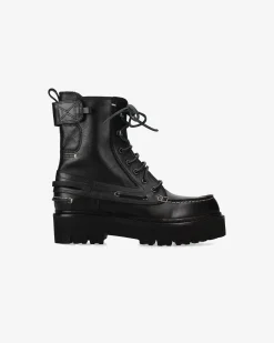 Donna Premiata Stivaletto Trilly in vitello iseo nero