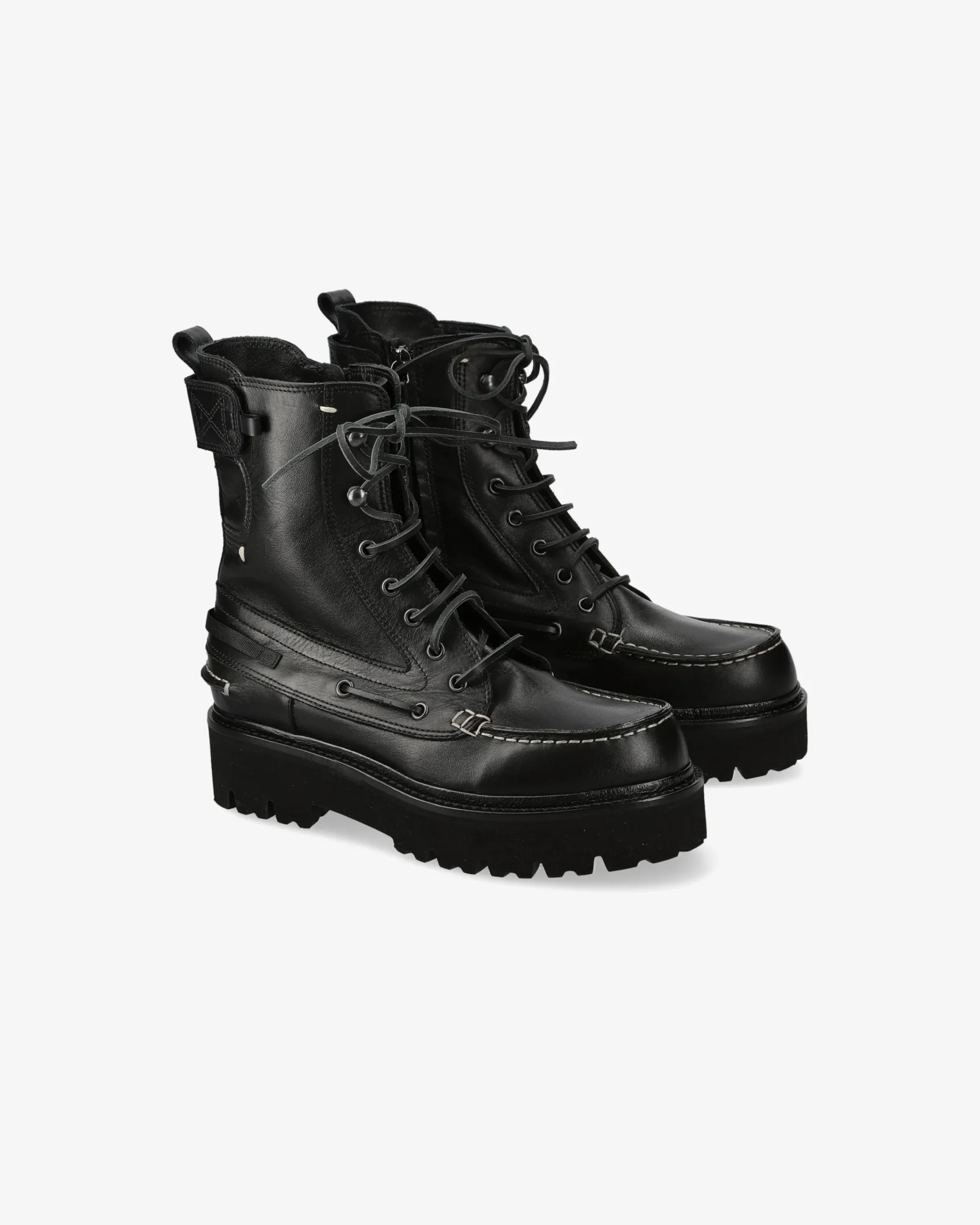 Donna Premiata Stivaletto Trilly in vitello iseo nero