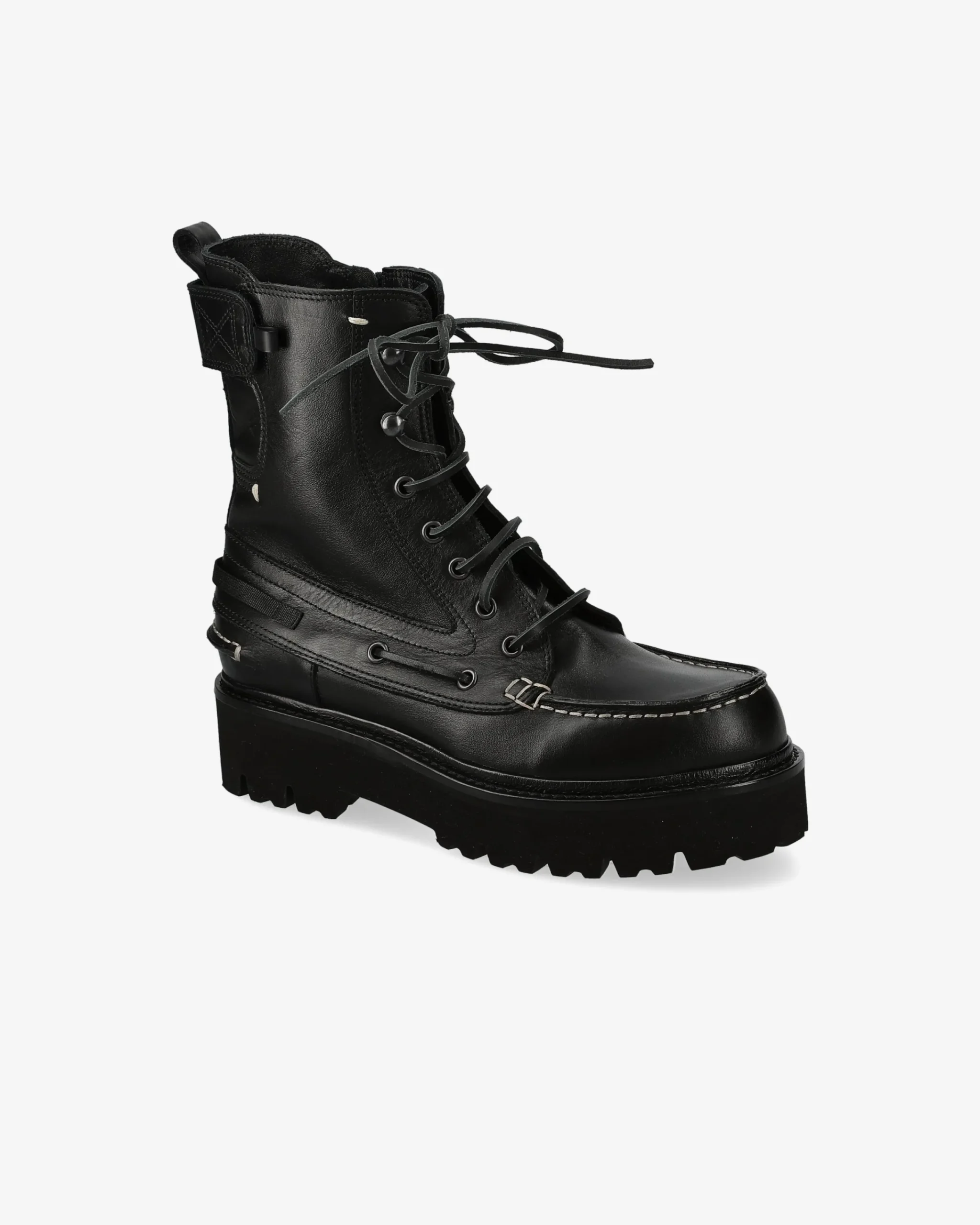 Donna Premiata Stivaletto Trilly in vitello iseo nero