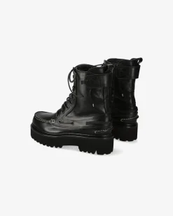 Donna Premiata Stivaletto Trilly in vitello iseo nero