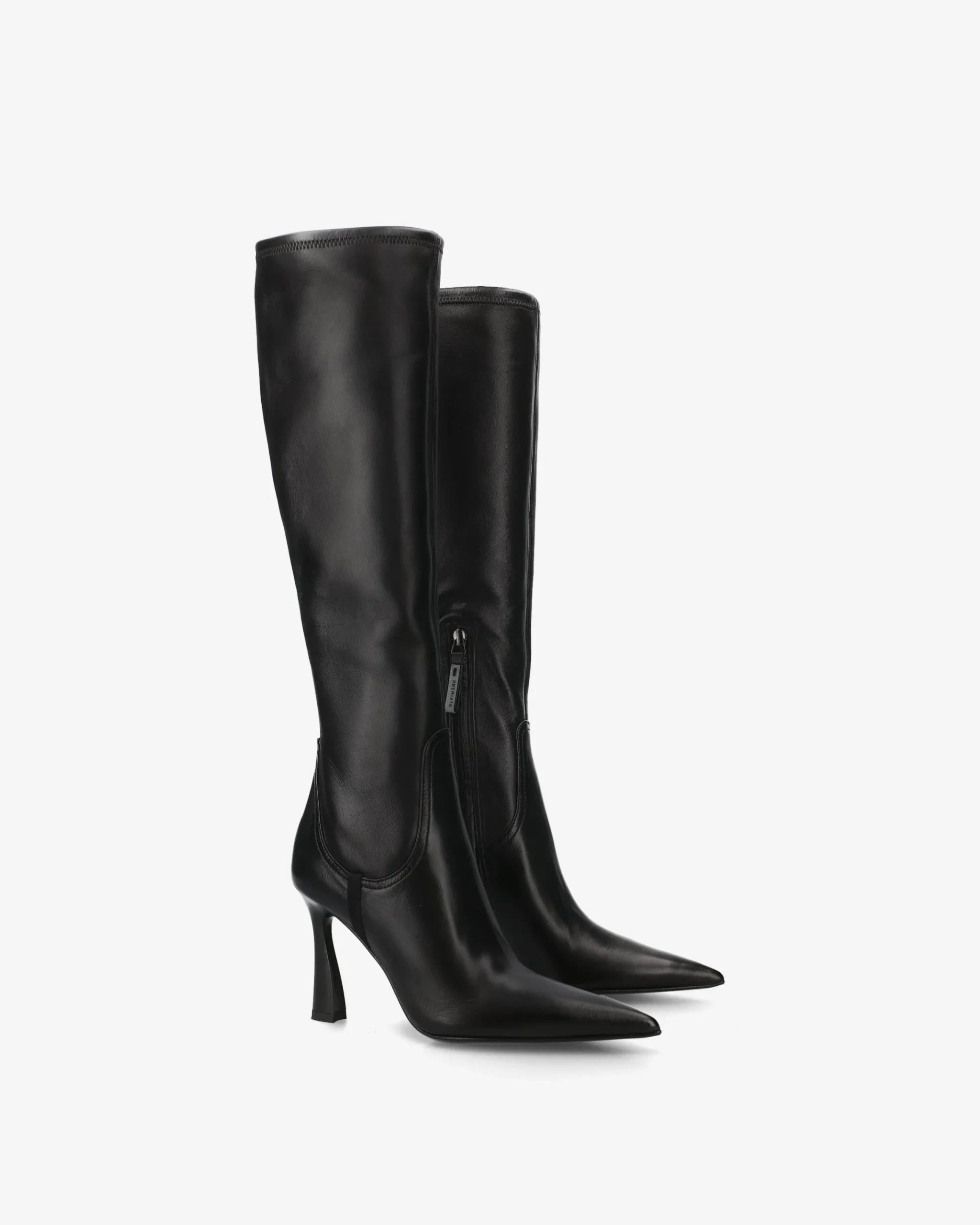 Donna Premiata Stivali alti in nappa nappa nero