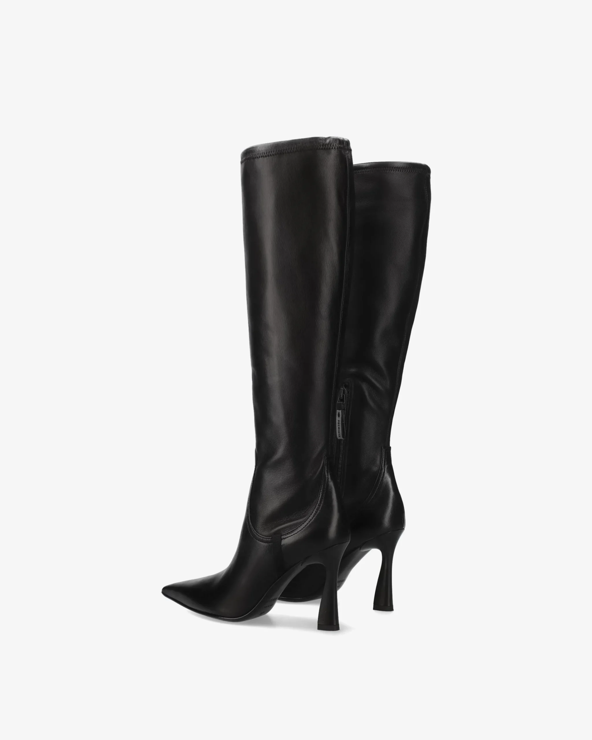 Donna Premiata Stivali alti in nappa nappa nero