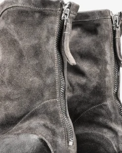 Uomo Premiata Stivali in suede vinz brass lavagna