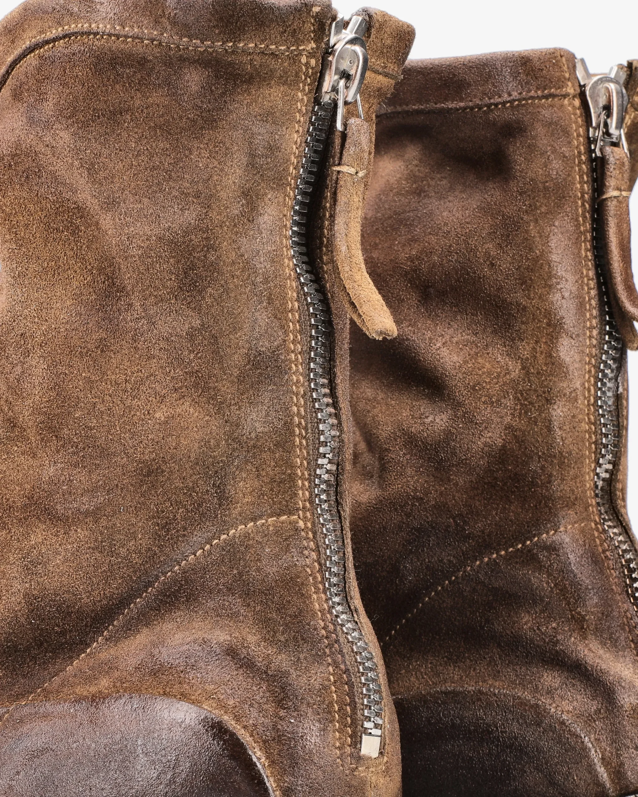 Uomo Premiata Stivali in suede vinza brass sigaro