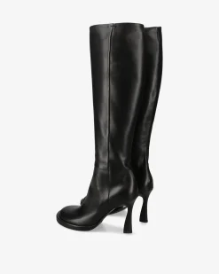Donna Premiata Stivali Sole in nappa neri