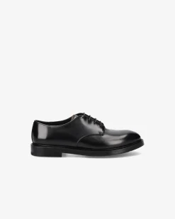 Uomo Premiata Stringate in pelle spazzolata binder nero